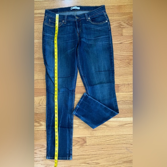 Levi’s 524 Too super low jeans, distressed, Size 13M JUNIORS - Picture 7 of 7